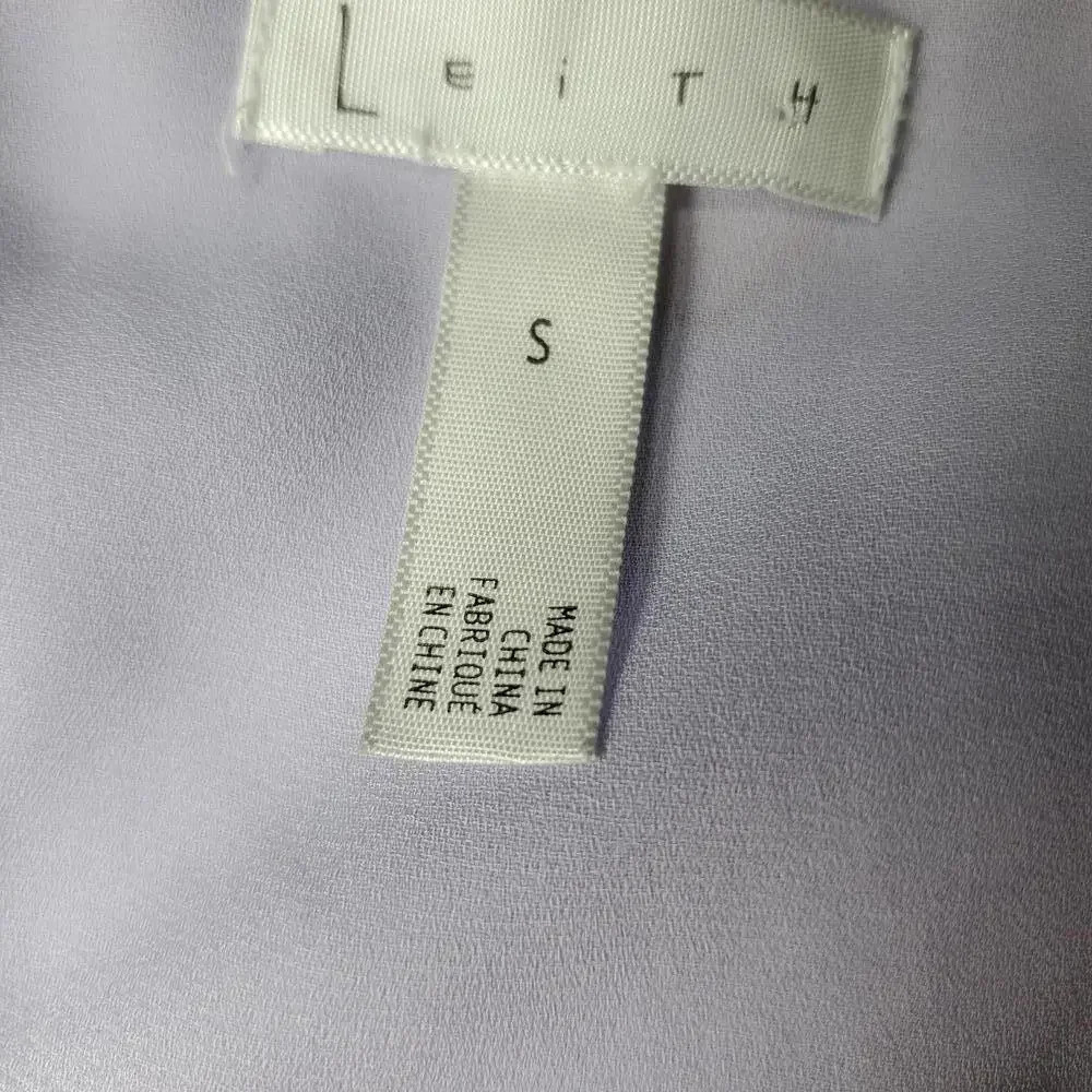 Leith Purple Floral Spaghetti Strap V-Neck Tank Top Cami Size Small - Picture 2 of 12